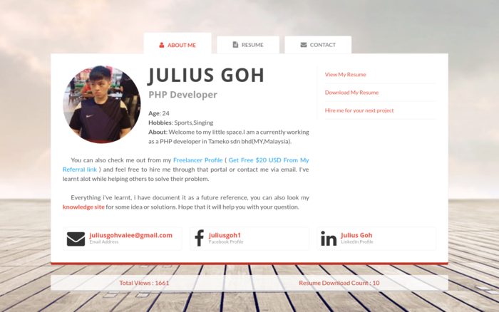 Julius’s Blog